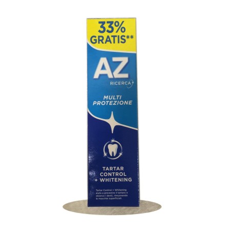 DENTIFRICIO AZ TARTAR CONTROL E WHITENING multi protezione 75ml DENTI BIANCHI Az 710082 Dentifrici