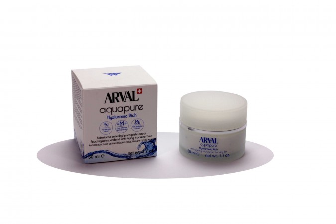Arval Aquapure Hyaluronic Rich Crema Idratante Antietà Pelli Secche 50ml Arval 20572 Creme idratanti
