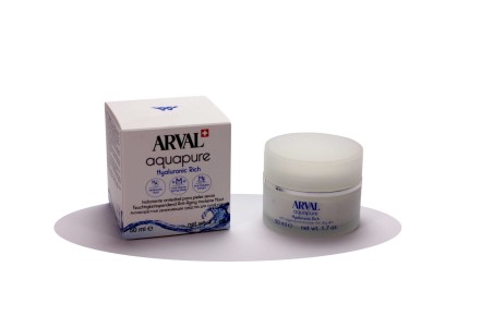 Arval Aquapure Hyaluronic Rich Crema Idratante Antietà Pelli Secche 50ml Arval 20572 Creme idratanti
