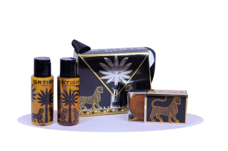 Ortigia Sicilia Ambra Nera Borsetta Regalo Sapone Schiuma Crema Corpo e Sali Ortigia sicilia 8033219954057 Creme e lozioni