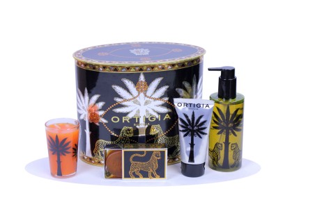Ortigia Sicilia Ambra Nera Confezione Ovale Schiuma Candela Sapone Crema mani Ortigia sicilia 8033219957386 Creme e lozioni