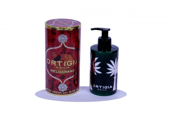 Ortigia Sicilia Melograno Crema Corpo 300Ml Lanolina,Olio D'Oliva e Mandorla Ortigia sicilia 8033219951735 Creme e lozioni