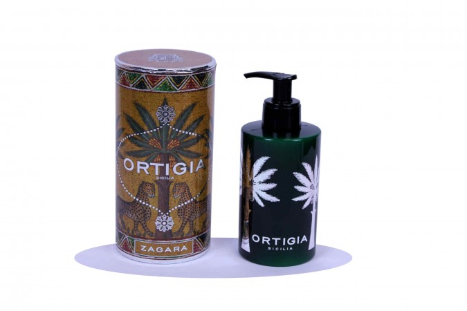Ortigia Sicilia Zagara Crema Corpo 300Ml Lanolina,Olio D'Oliva e Mandorla