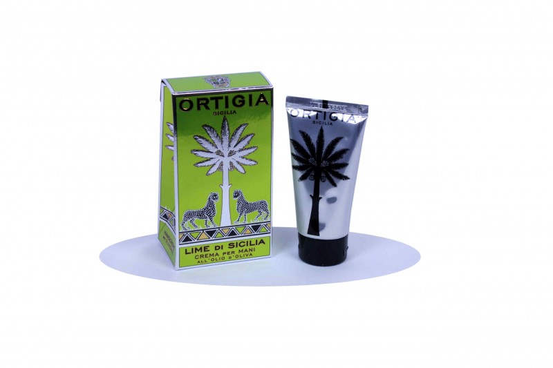 Ortigia Sicilia Lime di Sicilia Crema Mani Olio Oliva 80ml Hand Cream Olive Oil