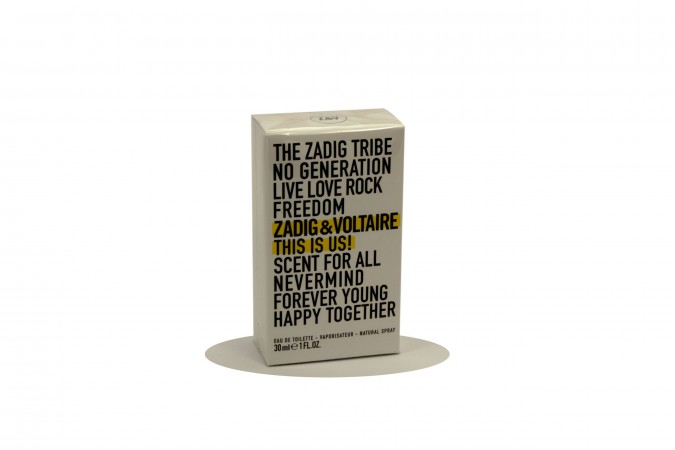 Zadig & Voltaire This Is Us! Profumo Unisex Uomo Donna Edt 30Ml Spray Zadig & Voltaire 909765 Profumi unisex