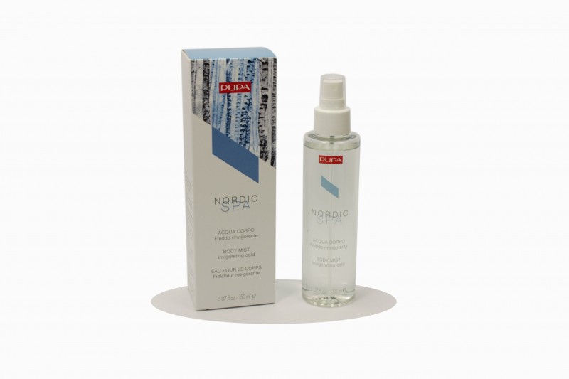 Pupa Nordic SPA Acqua Corpo Freddo Rinvigorente 150ml Carica di Energia