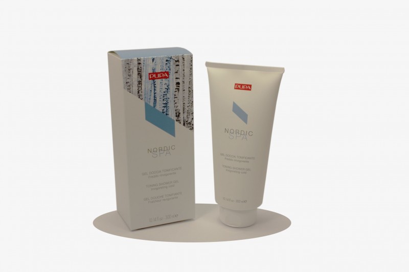 Pupa Nordic SPA Gel Doccia Tonificante Freddo Rinvigorente 300ml Carica di Energia