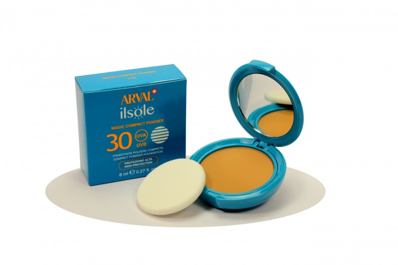 Arval Magic Compact Powder SPF30 Fondotinta Polvere Compatta N.03 Beige Bisque