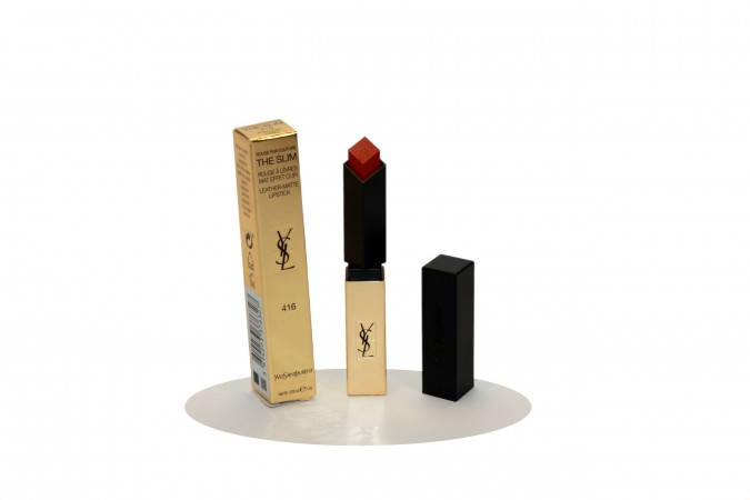 Ysl Rouge Pur Couture The Slim Effetto Mat 416 Psychedelic Chili Rossetto Labbra YSL, Yves Saint Laurent 740954/416 Rossetti
