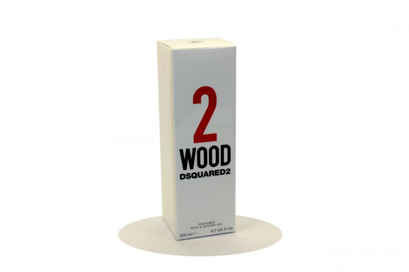 Dsquared2 2 Wood Bagno Gel Doccia Uomo Donna 200ML Bath & Shower Gel