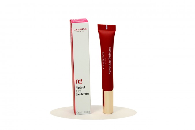 Clarins Velvet Lip Perfector Lucidalabbra 02 Velvet Rosewood 12ml Clarins 066940/002 Lucidalabbra