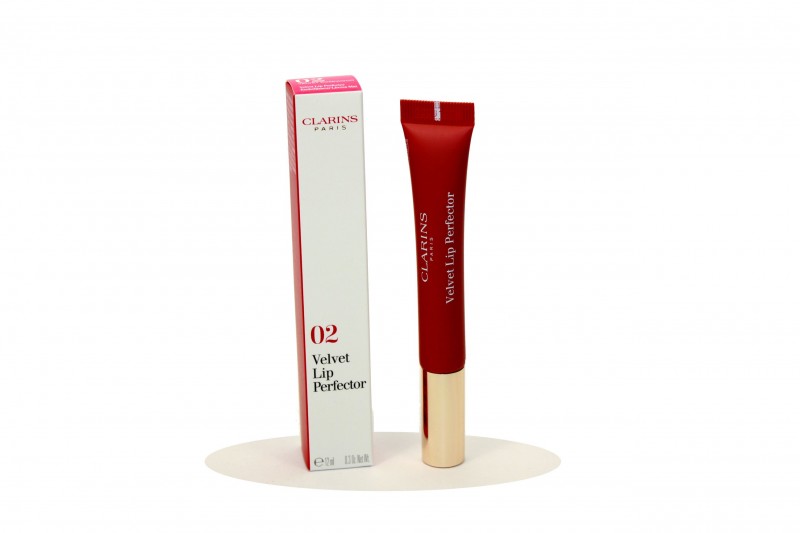 Clarins Velvet Lip Perfector Lucidalabbra 02 Velvet Rosewood 12ml