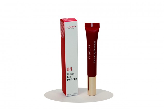 Clarins Velvet Lip Perfector Lucidalabbra 03 Velvet Red 12ml Clarins 066940/003 Lucidalabbra