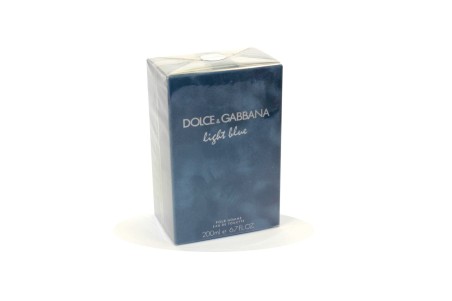 D&G Dolce & Gabbana Light Blue Homme Profumo Uomo Eau De toilette Edt 200ml Spray Dolce & Gabbana 238322 Profumi uomo