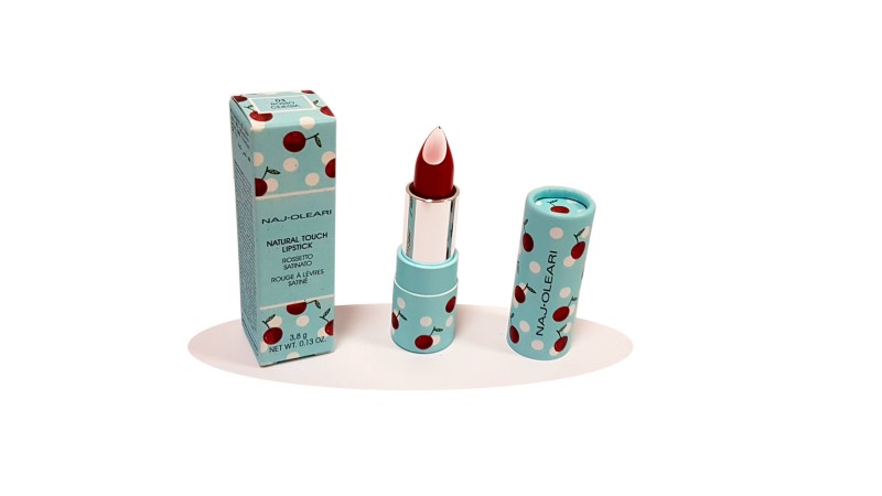 Naj-Oleari Natural Touch Lipstick Rossetto Satinato 03 Rosso Ciliegia
