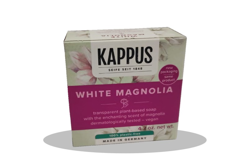 KAPPUS LUXURY SOAP SAPONE DI LUSSO PROFUMO ROMANTICO WHITE MAGNOLIA 125Gr