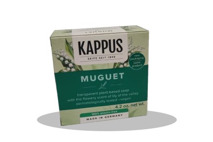 KAPPUS LUXURY SOAP SAPONE DI LUSSO PROFUMO FASCINO DI PRIMAVERA MUGHETTO 125Gr Kappus 640014/010 Sapone