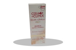 CERA DI CUPRA BIANCA PER PELLI NORMALI E GRASSE EFFETTO ANTI ETA' 75ML TUBO Cera di Cupra 175085 Creme e lozioni