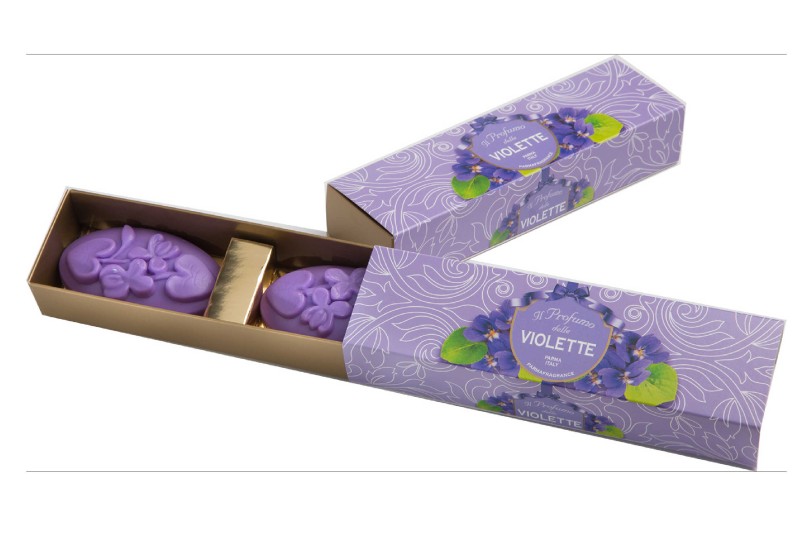 Alla Violetta Di Parma Confezione 2 Saponette 50gr.