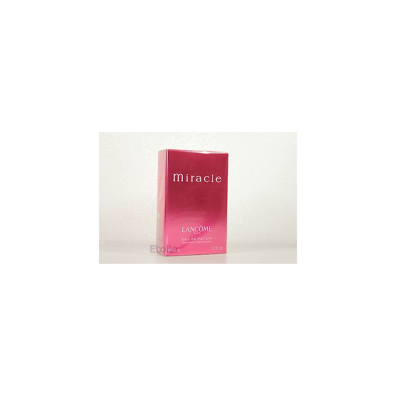 LANCOME MIRACLE PROFUMO DONNA EDP 50ML VAPO Perfume Woman Natural Spray
