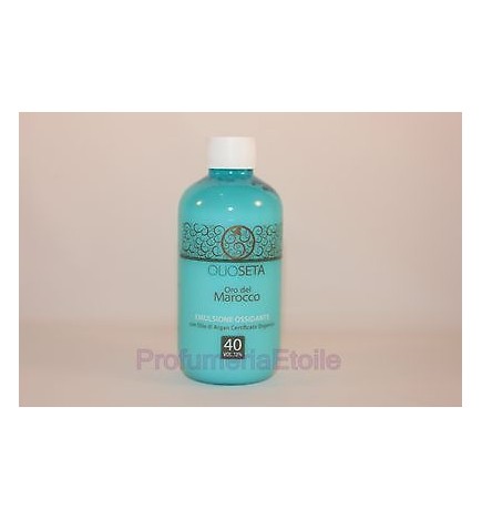 OLIOSETA ORO DEL MAROCCO EMULSIONE OSSIDANTE OLIO ARGAN CERTIFICATO ORGANICO 40V OlioSeta 000829/040 Cura corpo