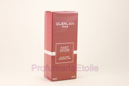 GUERLAIN HABIT ROUGE PROFUMO UOMO EDT 100 ML VAPO Perfume For Men Spray Guerlain 230221 Profumi
