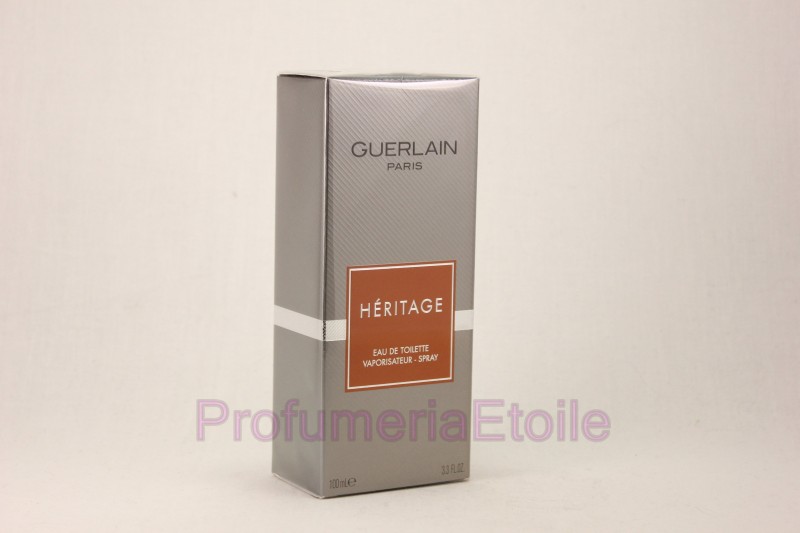 GUERLAIN HERITAGE EAU DE TOILETTE PROFUMO UOMO EDT 100ML VAPO Perfume Men Spray